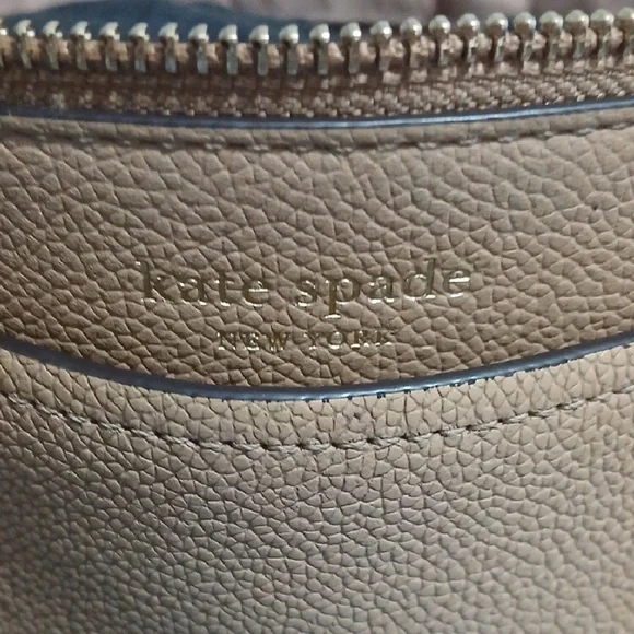 Kate Spade Tan Leather Tote Bag - Picture 3 of 12